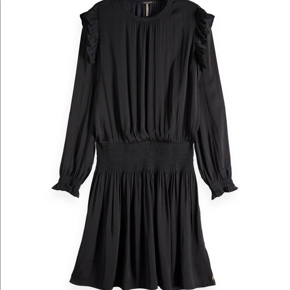 DRAPEY SMOCK DRESS-SCOTCH & SODA - Picture 5 of 5